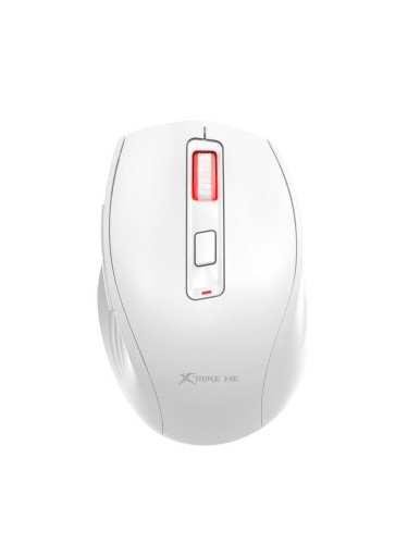 Мишка Xtrike ME GW-223 WH, оптична (3200 dpi), безжична, USB, бяла