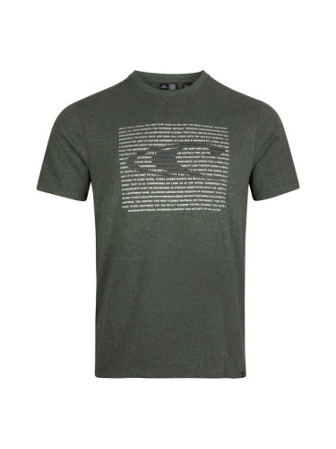 O'Neill GRAPHIC WAVE SS T-SHIRT Мъжка тениска, khaki, размер