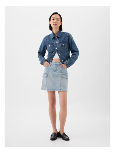 GAP Denim Cargo Mini Skirt - Ladies