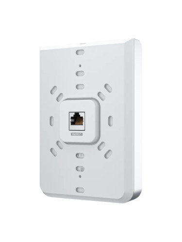 UniFi6 In-Wall. Wall-mounted WiFi 6 access point with a built-in PoE s