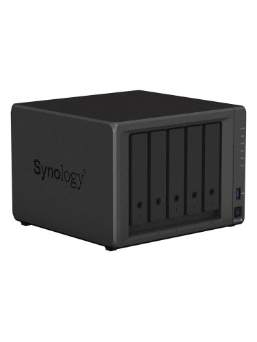 Мрежов сторидж Synology DS1522+, За 5 диска, До 108TB, RAM 8GB, 4xГига