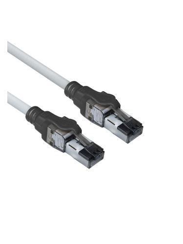 Мрежов пач кабел ACT S/FTP, CAT6a, RJ-45 - RJ-45, 1.5 m, Медни проводн
