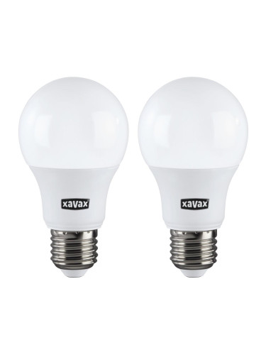 Xavax LED крушка, E27, 806 lm, 60W, 2 бр, 112929