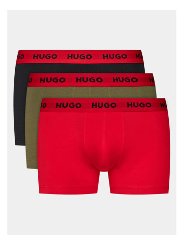 Hugo Комплект 3 чифта боксерки 50469766 Цветен