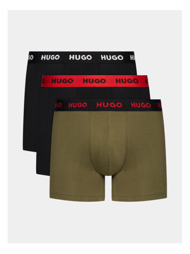 Hugo Комплект 3 чифта боксерки 50503079 Цветен