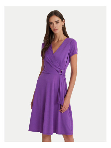Lauren Ralph Lauren Ежедневна рокля 250868161011 Виолетов Regular Fit