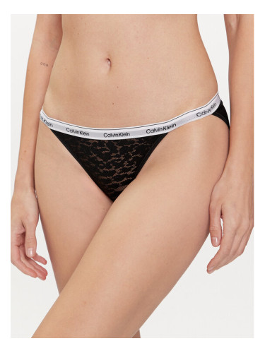 Calvin Klein Underwear Класически дамски бикини 000QD5213E Черен