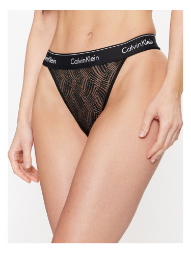 Calvin Klein Underwear Бикини тип прашка 000QF7714E Черен