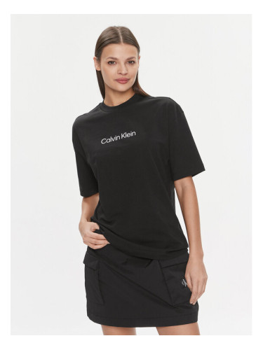 Calvin Klein Тишърт Hero Logo Oversized T Shirt K20K206778 Черен Oversize