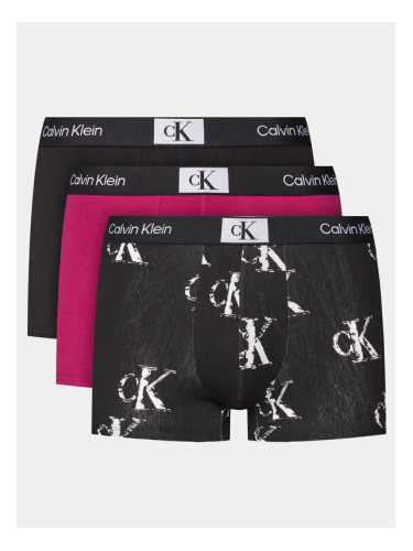 Calvin Klein Underwear Комплект 3 чифта боксерки 000NB3528E Цветен