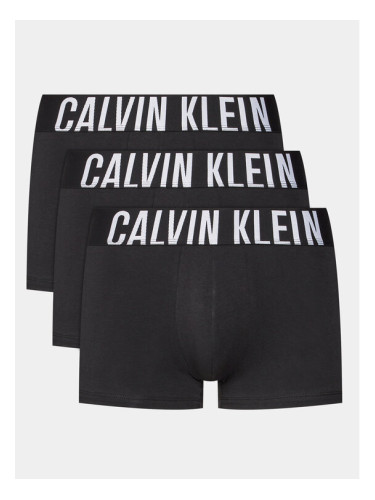 Calvin Klein Underwear Комплект 3 чифта боксерки 000NB3608A Черен