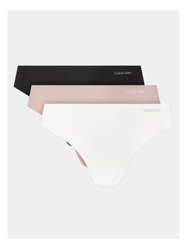 Calvin Klein Underwear Комплект 3 чифта прашки 000QD5219E Цветен