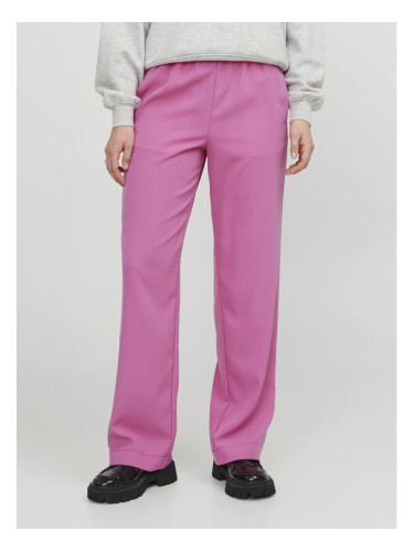JJXX Текстилни панталони Poppy 12200751 Розов Classic Fit
