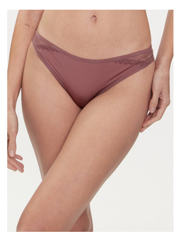 Calvin Klein Underwear Дамски бикини тип бразилиана 000QF5152E Розов