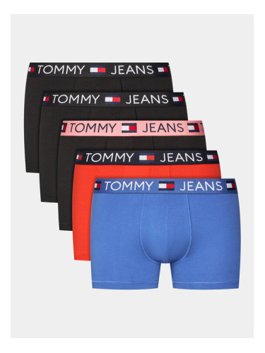 Tommy Jeans Комплект 5 чифта боксери UM0UM03254 Цветен