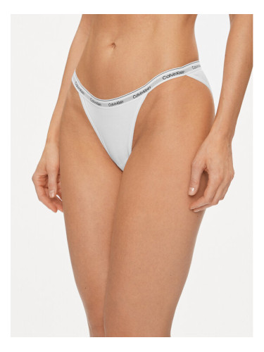 Calvin Klein Underwear Класически дамски бикини 000QD5215E Бял