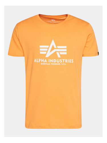 Alpha Industries Тишърт Basic 100501 Черен Regular Fit