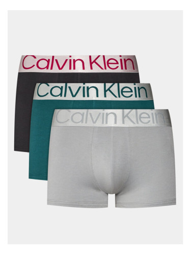 Calvin Klein Underwear Комплект 3 чифта боксерки 000NB3130A Черен