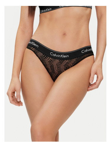 Calvin Klein Underwear Класически дамски бикини 000QF7712E Черен