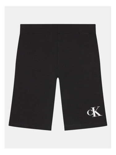 Calvin Klein Jeans Спортни шорти Logo IG0IG02450 Черен Slim Fit