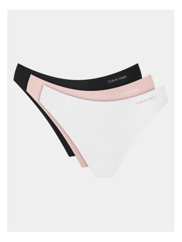 Calvin Klein Underwear Комплект 3 чифта класически бикини 000QD5200E Цветен