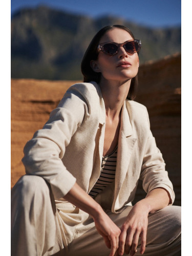 Marisse Women's Jacket L-Mr-4314 L.Beige