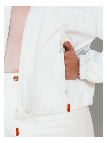 ALONDRASS Women's Transitional Jacket White Dstreet