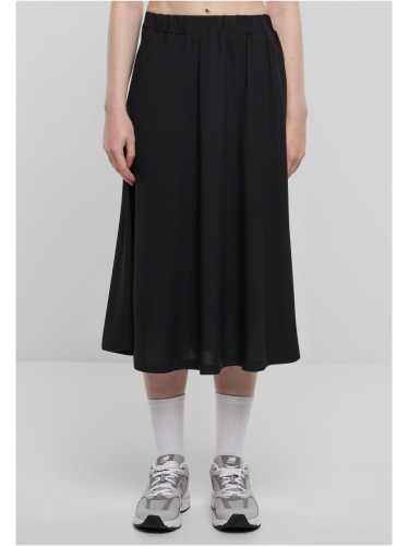 Women's viscose skirt - black