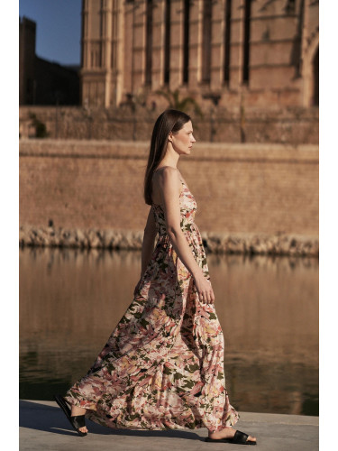 Marisse Women's Dress L-Su-4324 Dusty Pink