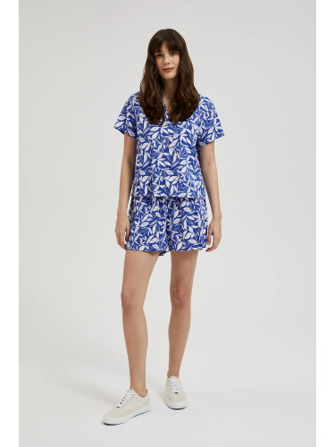 Marisse Women's Shorts L-Sh-4303 L.Navy