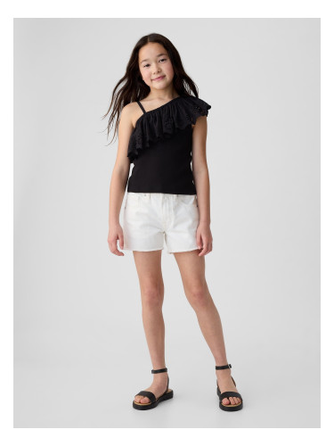GAP Kids' denim stride shorts - Girls