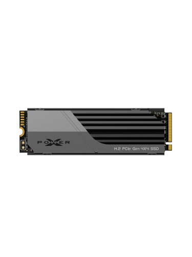 Памет SSD 1TB Silicon Power XS70, NVMe, M.2 (2280), скорост на четене 7300MB/s, скорост на запис 6800MB/s