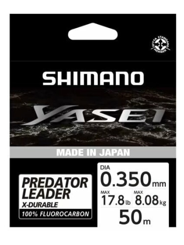 Shimano Fishing Yasei Predator Fluorocarbon Clear 0,35 mm 8,08 kg 50 m Монофил