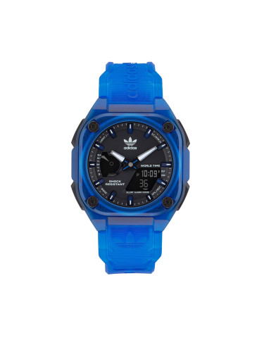 Часовник adidas Originals City Tech One Watch AOST23058 Blue