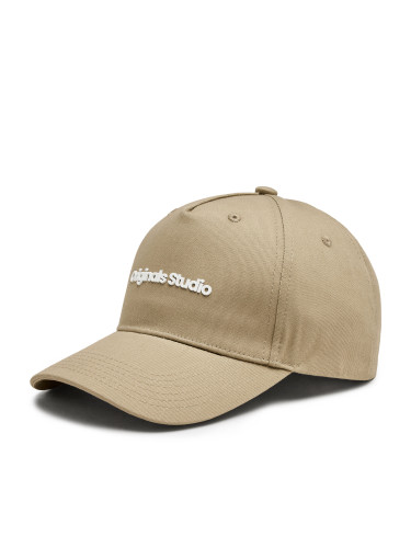 Шапка с козирка Jack & Jones Vesterbro 12253600 Кафяв