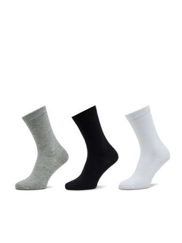Комплект 3 чифта дълги чорапи мъжки Pepe Jeans Cr 3P PLU30018 Цветен