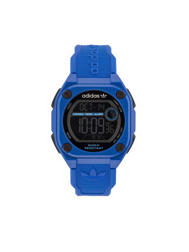 Часовник adidas Originals City Tech Two Watch AOST23061 Blue