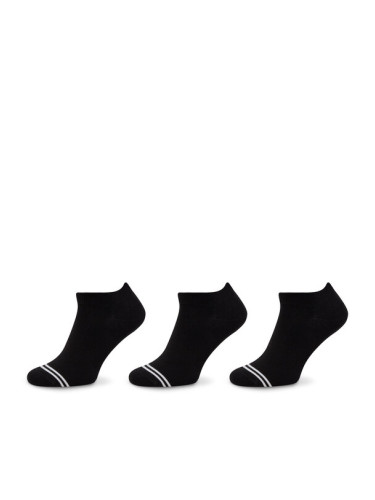Pepe Jeans Комплект 3 чифта къси чорапи мъжки PMU30044 Черен