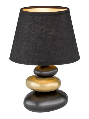 Настолна лампа F&H Pibe-Black-Gold