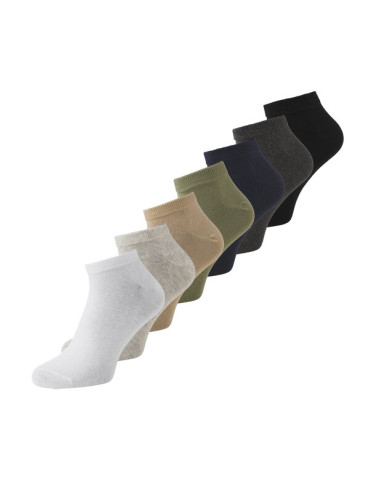 Jack&Jones Комплект 7 чифта дълги чорапи мъжки 12250260 Цветен