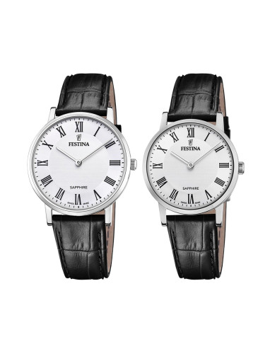 Комплект часовници за двойки Festina Swiss Made F20012/2 & F20013/2