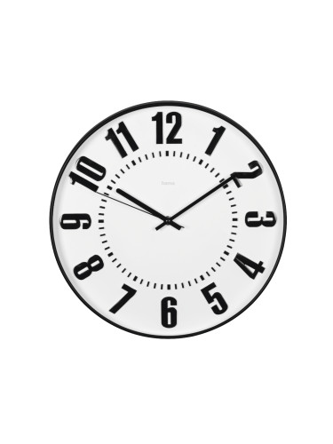 Стенен часовник "Black Digits", HAMA-185859