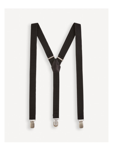 Black men's suspenders Celio Gistrap
