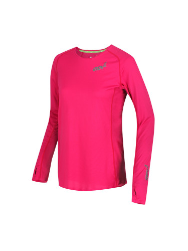 Women's T-shirt Inov-8 Base Elite LS Pink