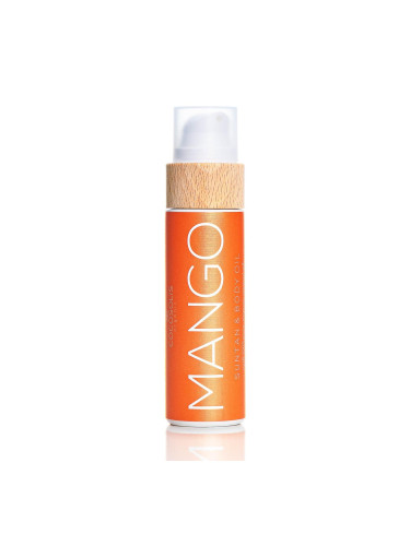 Cocosolis Mango Suntan & Body Oil Био масло за бърз, наситен тен, хидратирана и сияйна кожа