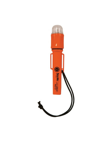 Фенер UST Brands See me 1.0, 2x AAA, 20 lumens, водоустойчив, авариен, оранжев