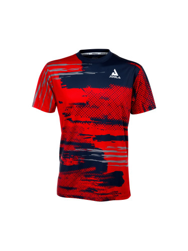 Pánské tričko Joola  Shirt Syntax Navy/Red XL