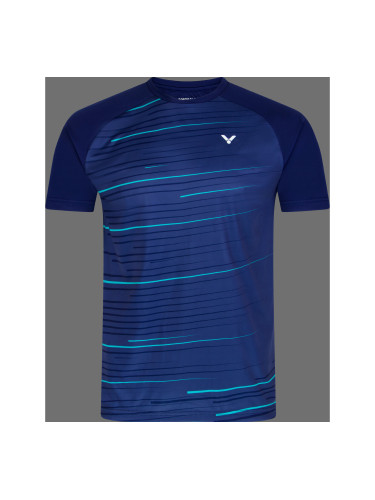 Pánské tričko Victor T-Shirt T-33100 Blue XXL
