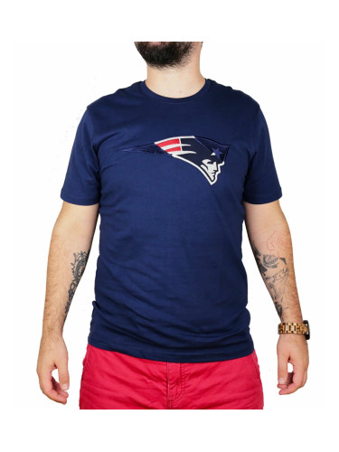 Men's T-Shirt Fanatics Oversized Split Print NFL New England Patriots, S