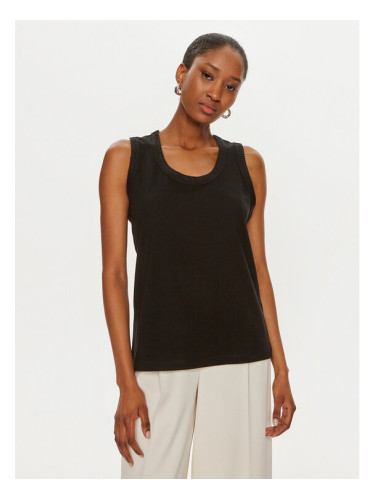 United Colors Of Benetton Блуза 34G7DH00W Черен Regular Fit